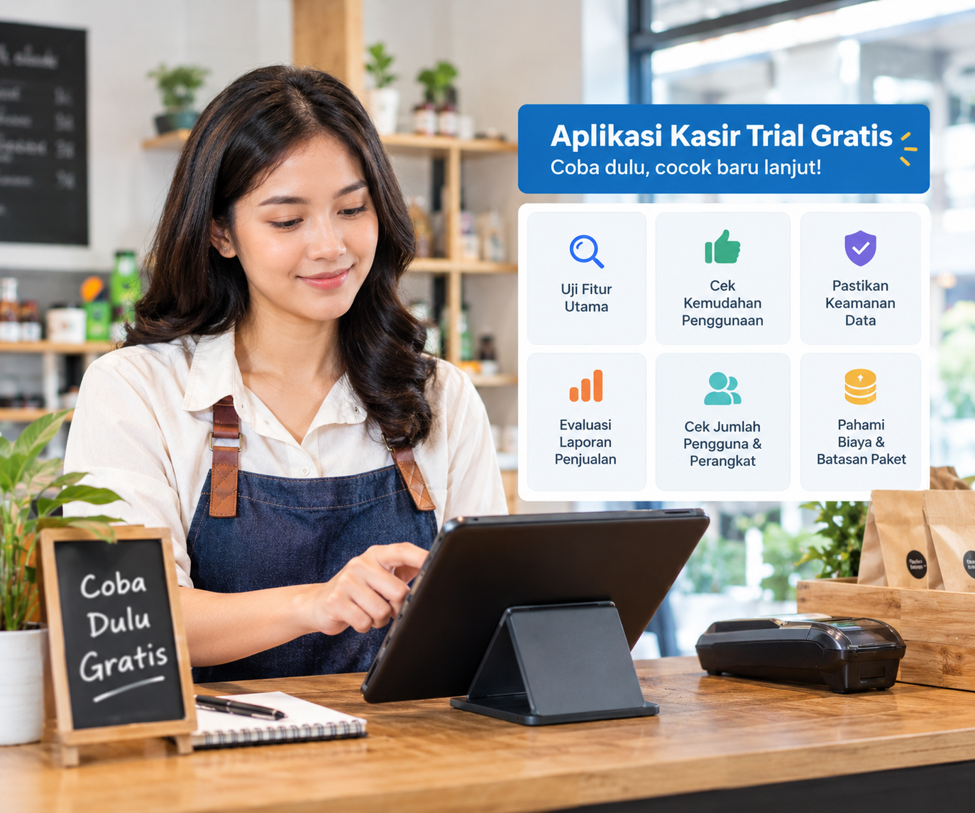 Aplikasi Kasir dengan Trial Gratis, Perlu Dicoba Dulu Sebelum Beli?
