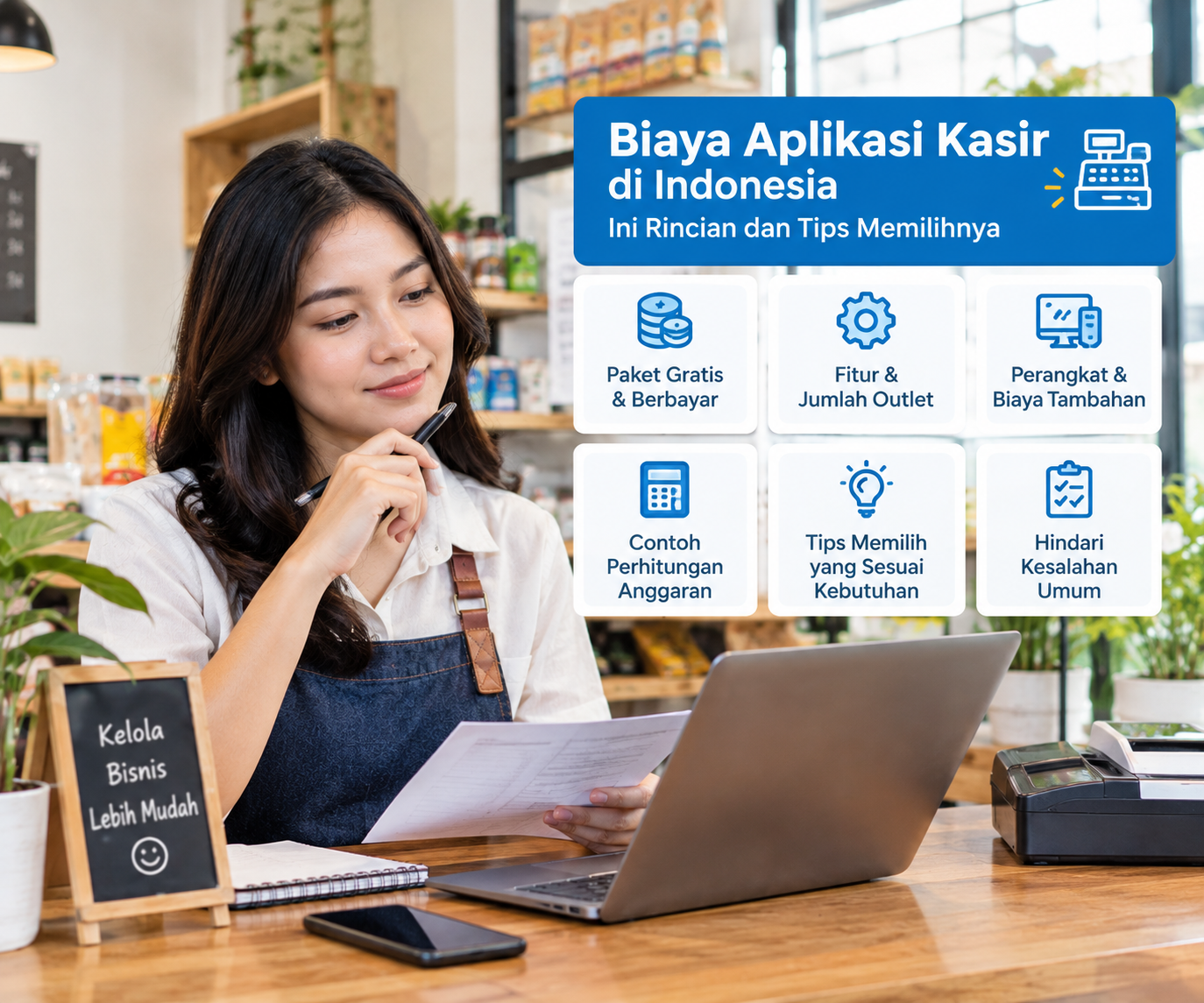 Berapa Biaya Aplikasi Kasir di Indonesia? Ini Rincian dan Tips Memilihnya