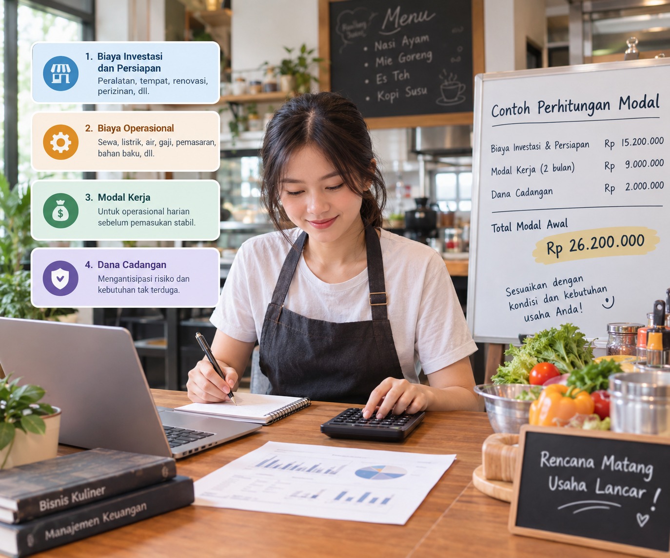 Cara Menghitung Modal Usaha Kuliner untuk Pemula