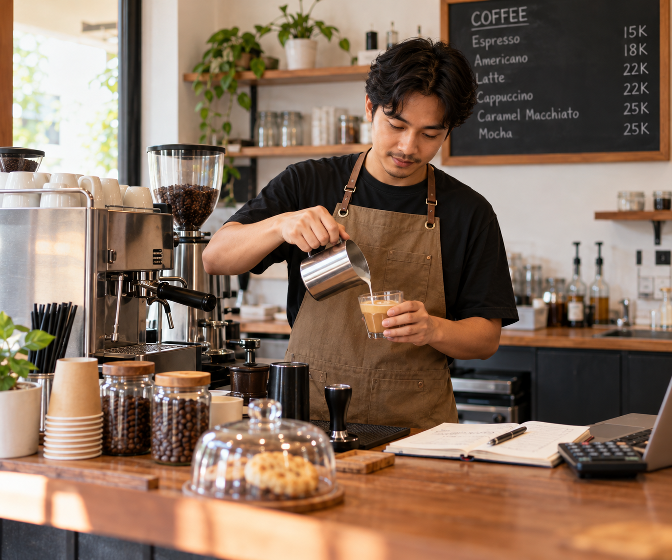 Rincian Biaya Buka Usaha Kedai Kopi Kecil